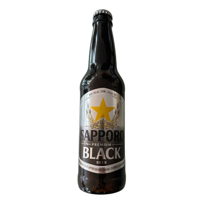 Cerveza Sapporo Black Premium Negra 355ml Japón Alcohol 5% | MercadoLibre