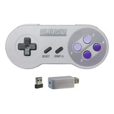 Controle Snes Para Nintendo Switch, Pc E Snes Mini Sem Fio