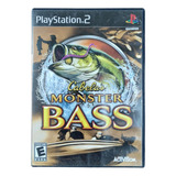 Cabela's Monster Bass Juego Original Ps2