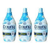 3 Pack Downy Suavizante Ropa Libre Enjuague 1.4 Lt