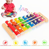 Xilofono Infantil Instrumento 8 Notas Xilofono Marimba