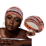 Bohend Gorro Con Forro De Saten Africano, Ajustable, Sedoso,