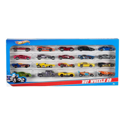 Paquete de 20 Vehículos de Juguete Hot Wheels Diecast con 2 Exclusivos Para Niños de 3 Años | Meses sin interés