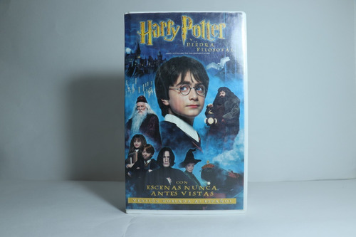 Película Vhs 2001 Harry Potter Y La Piedra Filosofal 