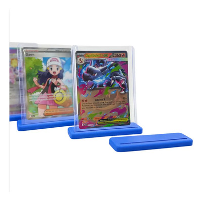 Exhibidor De Tarjetas Pokemon Con Toploader 6 Piezas | Meses sin interés