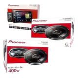 Estereo Pantalla Pioneer + 2 Pares De Bocinas 6x9