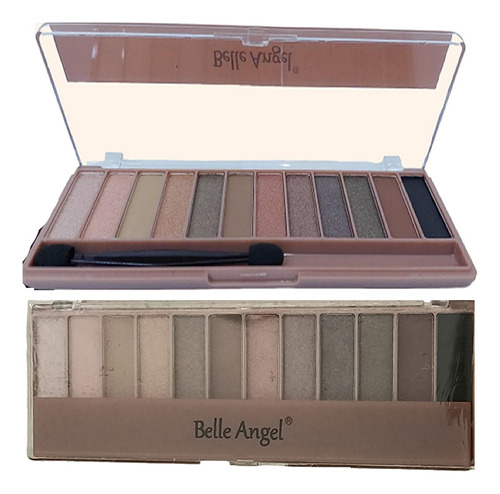 Paleta 12 Sombras Foscas E Peroladas Belle Angel