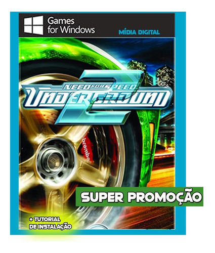 Need For Speed Underground 2 - Pc - Mídia Digital