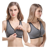 Top Deportivo De Mujer Push Up Ropa Interior Yoga Transpirab