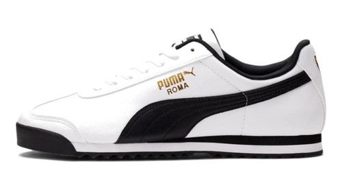Tenis Puma Roma Blanco Negro Originales