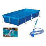 Kit Piscina De Armação 3000l + Aspirador Venturi