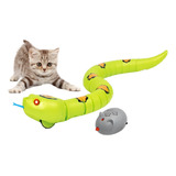 Juguete Gato Interactivo Serpiente Juguetes Para Gatos Juego