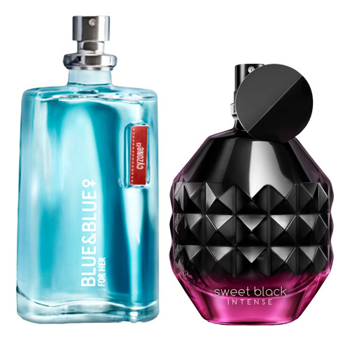 Perfume Blue And Blue + Sweet Black Int - mL a $640