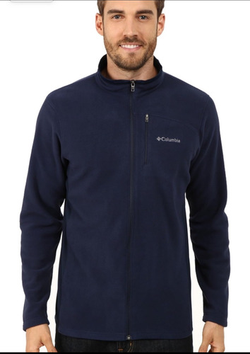 Campera Microloplar Hombre Columbia Lost Peak Original T. L