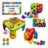 Mesa Didática Atividades Infantil Brinquedo Educativo