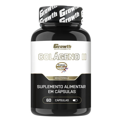 Colágeno Tipo 2 60 cáps. Growth Supplements | Frete grátis