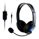 Head Set Fone Microfone Compátivel  Ps4 E Xbox One P2