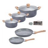 Set Ollas 20 24 26cm  Hudson Original Granito Sarten 24 26cm