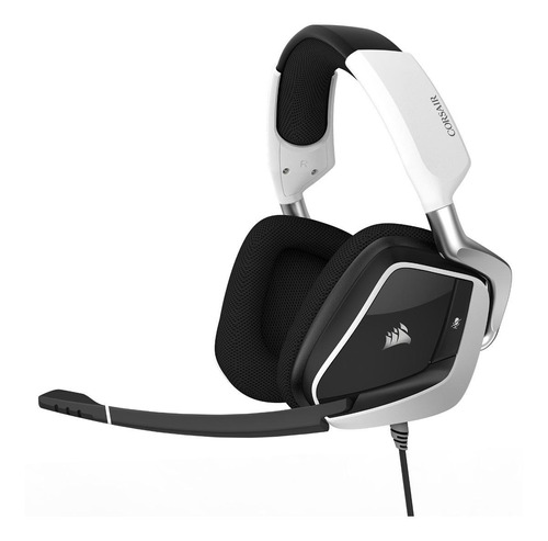 Audífonos Gamer Corsair Void Elite Pro Rgb Usb Blanco 