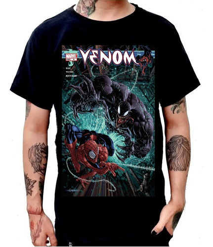 Playera Venom Spiderman Marvel Comics Aesthetic