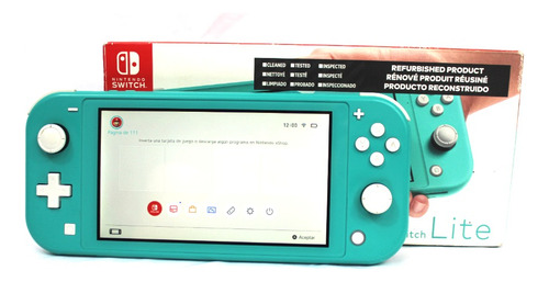 Nintendo Switch Lite 32gb Standard Color Verde  Usado (g)