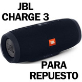 Jbl Charge 3 - Parlante Bluetooth Portátil Impermeable Negro