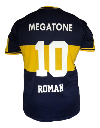 Camiseta Retro Boca Juniors Román #10 2007 Calidad Premium