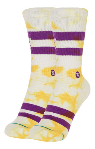 Calcetas Stance Dyed Los Angeles Lakers Unisex Purple