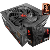 Fonte Gamer Para Computador De 650 W Reais Atx Maxxdigital Cor Preto 110v/240v