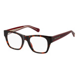 Lentes Tommy Hilfiger Th1865 086 Marrón Oftalmico Originales