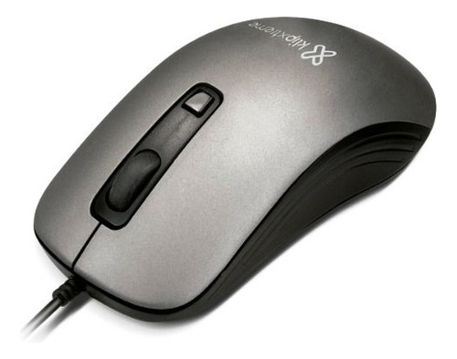 Mouse Optico Klip Xtreme - Usb C/cable Kmo-111 Gris