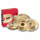 Set Platos Sabian Aax Hi Hat 14 Crash 16 18 Xplosion Ride 20