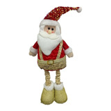 Figura Navideña Viejo Pascuero Monos Patas Largas 40cm