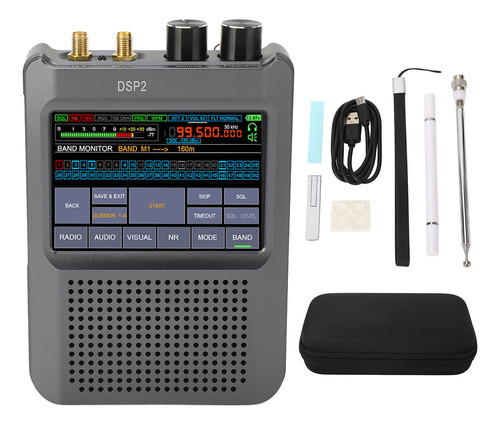 Receptor De Radio Dsp Sdr De 10 Khz A 2 Ghz De Alta Sensibil