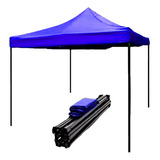 Toldo Plegable 3x3 Color Azul