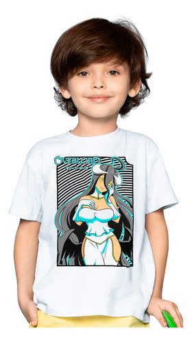 Playera Infantil Unisex Art Overlord Albedo P14