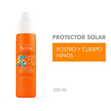 Avene Protector Solar Spray Fps50 Para Niños Pieles Sensibles
