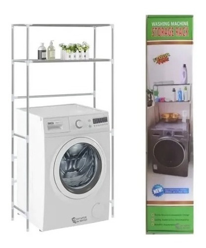 Organizador De Baño Y  Lavadora Soporte Ajustable