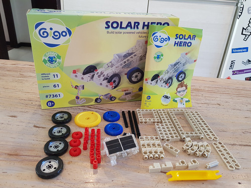 Juego Solar Hero Vehículo Que Avanza Con Energía Solar