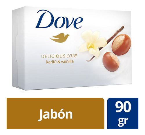 Jabón En Barra Dove Karité Y Vainilla 90 g Dove Pr Dove