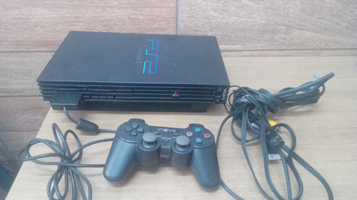Ps2 Playstation 2 Fat Completo (leitor Nao Lê Dvds)