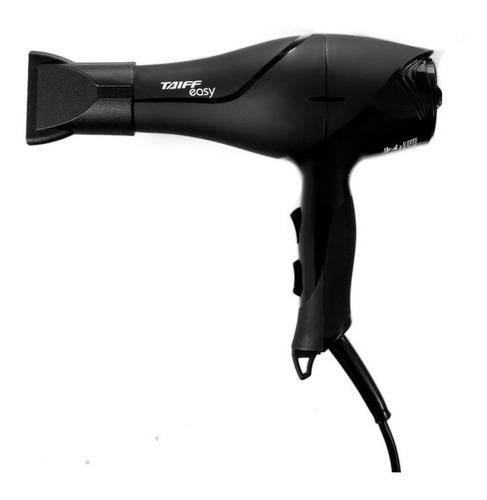 Secador De Cabelo Taiff Elegance Tourmaline Íon Preto 127v