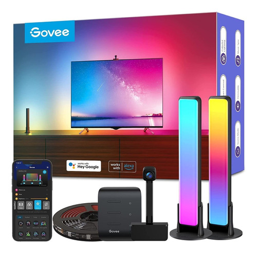 Govee Tira Led Con Cámara Smart Wifi Con Barras Tv 55-65`` 