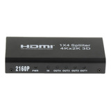 4k Hdmi 1x4 Splitter Full Hd 1080p Amplificador Interruptor