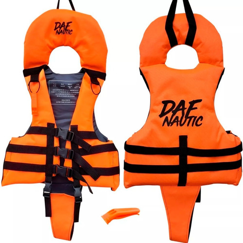 Promo Chaleco Deportivo Niño Silbato Kayak Aprobacion Daf + 