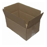 Caja Carton Envios E-commerce 26x16x12 Cm Lisas 25 Piezas