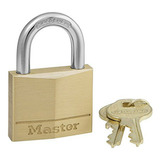 Master Lock Candado Con Llave De Latón 140d Diferente 4-pack