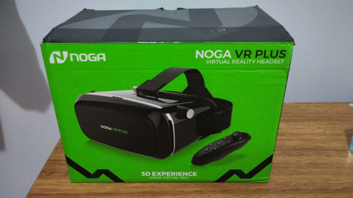 Lentes Realidad Virtual Vr Box 3d Casco Noga Vr Plus Control