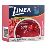 Gelatina Zero Sabor Cereja Linea 10g