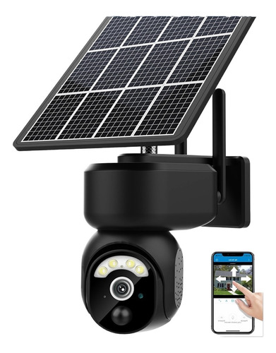 4mp Câmera De Segurança Doméstica De Energia Solar Wi -fi
